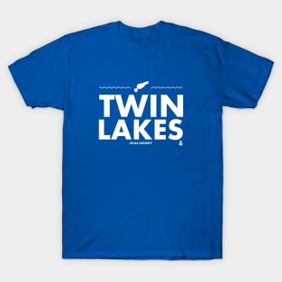 Vilas County, Wisconsin - Twin Lakes T-Shirt